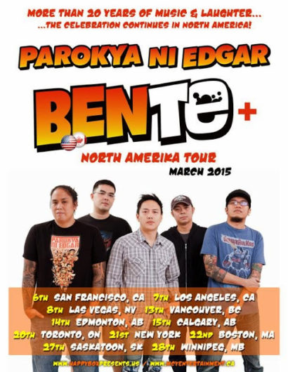 Parokya Ni Edgar Bente North America Tour