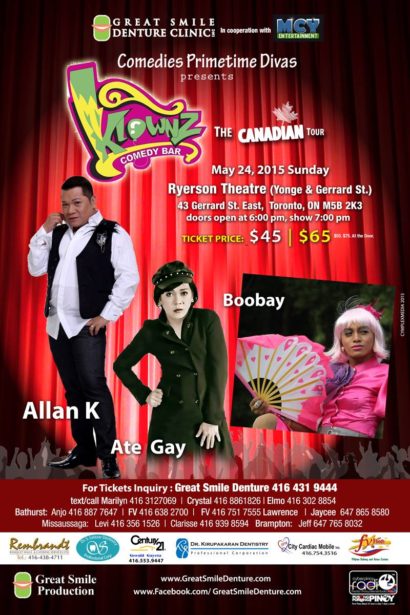 Klownz Comedy Bar Canadian Tour 2015 Live in Vancouver